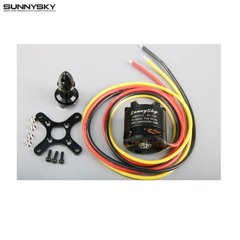 SunnySky V2814 Бесщеточный двигатель 700KV 800KV 870KV для радиоуправляемых самолетов квадрокоптеров мультикоптеров