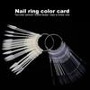Palette Nail Polish Display Tips Nail Polish Color Card Nail Showing Stand Fake Nail Display Tips