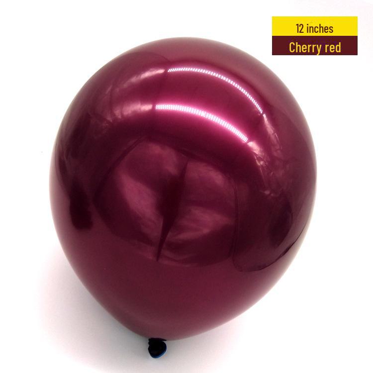 Набор двухслойных воздушных шаров «Вишня» для Дня святого Валентина, свадеб и праздников