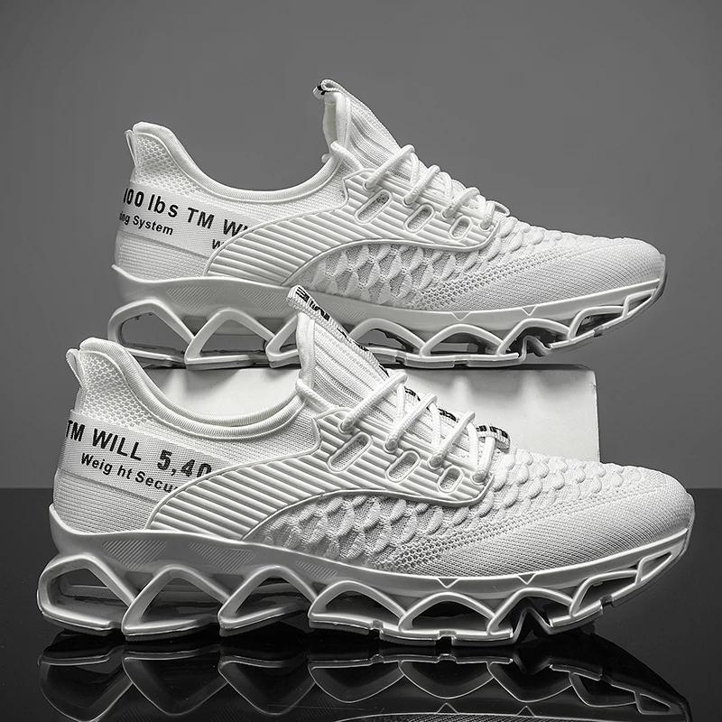 Мужская обувь Кроссовки Мужские теннисные туфли Роскошные мужские повседневные кроссовки для бега Дышащие модные мокасины Кроссовки для мужчин