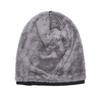 Unisex Cotton Wool Hat Skullies Men's Knitted Hat Winter Warm Hat Casual Beanies Thick Fleece Hat