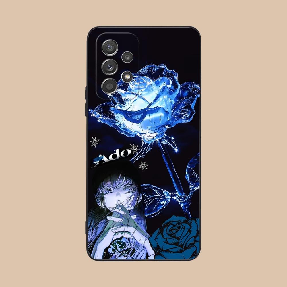 Чехол для мобильного телефона Ado Rose для Samsung Galaxy M55 54 42 35 34 33 32 23 22 15 14 13 12 F55 5G Цветной Защитный Роскошный