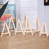 Small Triangle Display Stand Painting & Sketch Desk Stand Tripod Folding Wood Mini Easel  Artist