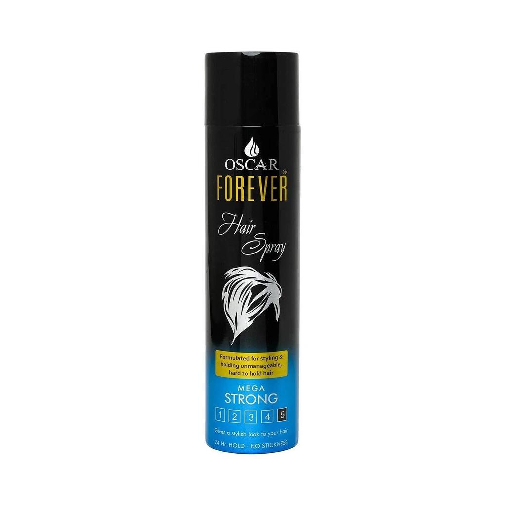 OSCAR FOREVER Hair Spray MEGA STRONG for Men and Women 250 ml Free Shipping