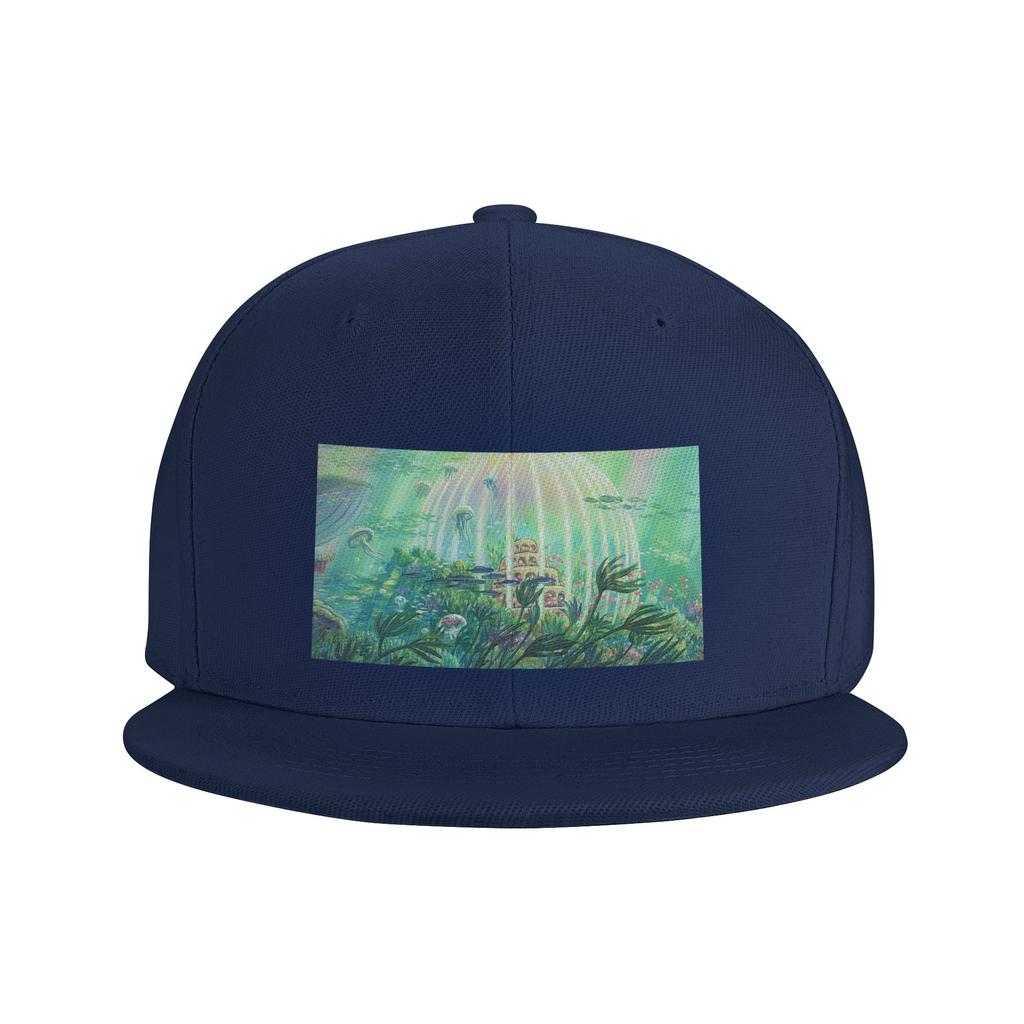 Поньо Раскраска Аниме Подводные Бейсболки Snapback Модные Бейсболки Дышащие Повседневные Кепки Для Улицы Унисекс