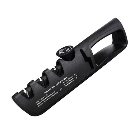 Регулируемая креативная точилка 4-в-1 с расширенной ручкой, удобная ручка, противоскользящая многофункциональная кухонная точилка, инструмент