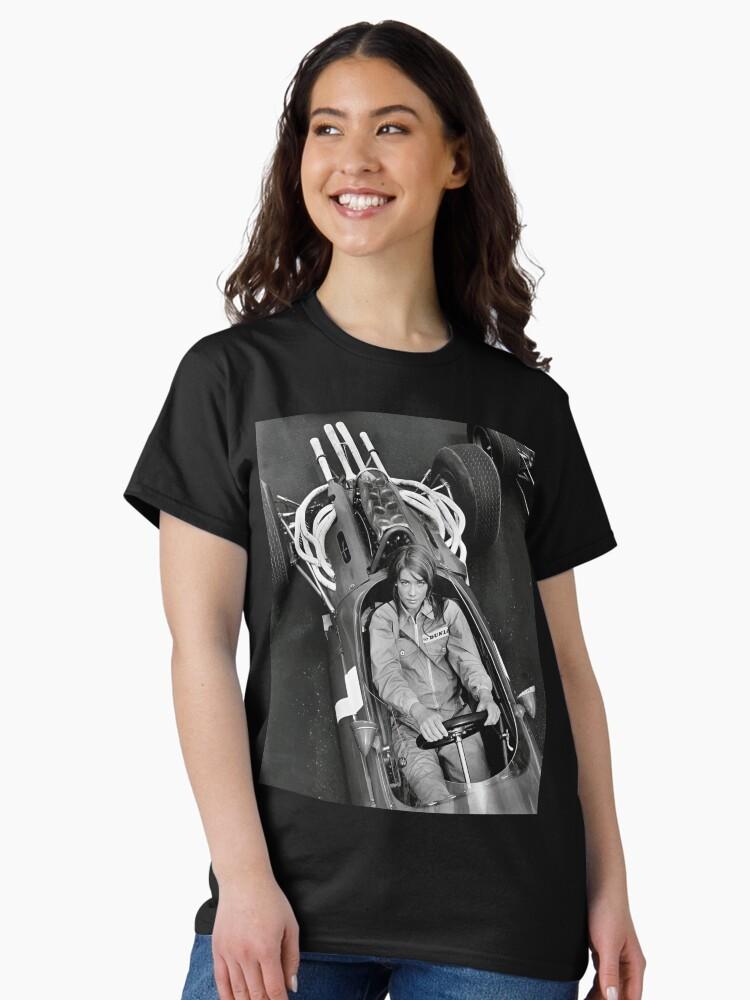 Françoise Hardy Françoise Hardy Takes the Wheel Grand Prix 1966 Classic T-Shirt