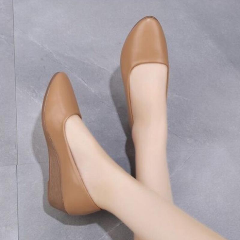 New Arrivals Open Run Flat Shoes Spring Interview Dress Shoes Women 3color