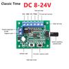 DC8-24V бесщеточный контроллер скорости двигателя постоянного тока, драйвер ШИМ, плата управления скоростью, точечный регулятор, управление вперед и назад, 18 кГц