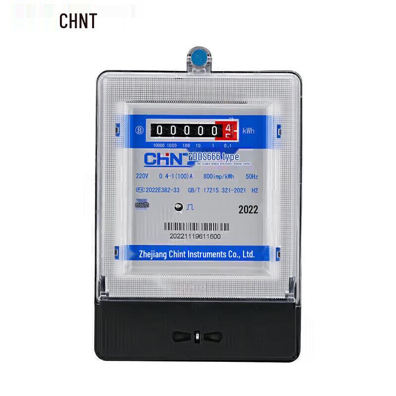 Однофазный бытовой счетчик электроэнергии Chint