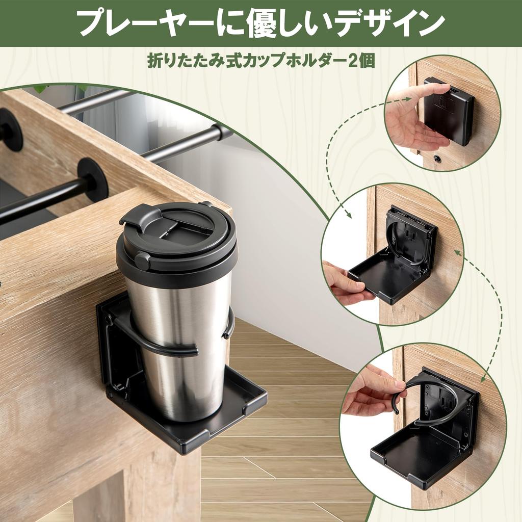 Футбольный стол GYMAX Soccer Длина 137 см x Ширина 72 см x Высота Соревновательный стол Настольный футбольный стол Футбольный стол для соревнований Лучший семейный стол, доска,