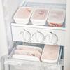 Контейнер для заморозки пищевых продуктов с отделениями для мяса, лука, имбиря и чеснока