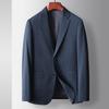 Мужской повседневный костюм весна-осень легкий роскошный деловой однотонный пиджак для людей среднего возраста и молодежи