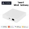 Matter Thread Hub Smart Home Bridge Matter ZigBee Wired Gateway Voice Control Works with Siri Alexa Google For Homekit Tuya