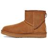Classic Mini Sheepskin Warm Casual Comfortable Snow Boots Men Boots Brown 1115565-CHE