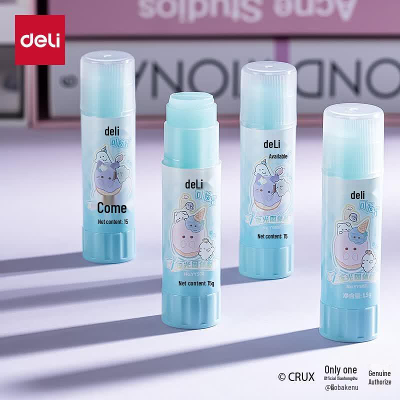 Deli Youyou Family Luminous Solid Glue Stick