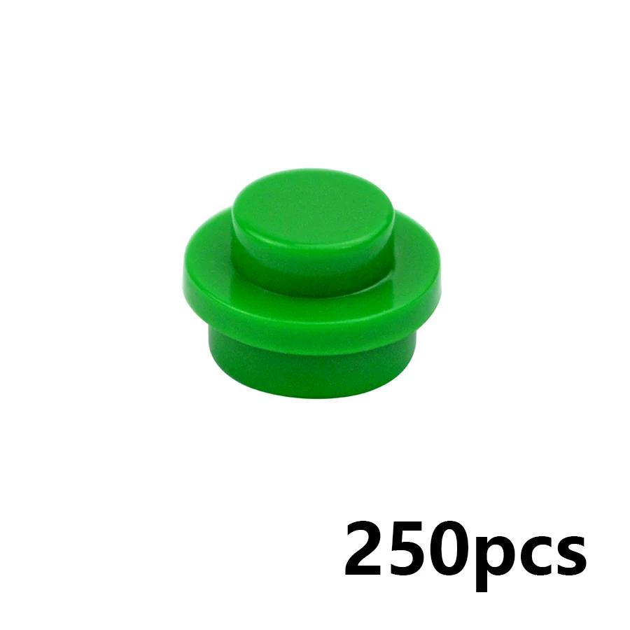 250 шт. Детали для сборки MOC 4073 6141 15570 Пластина Круглая 1x1 Точка DIY Строительные Блоки 1*1 Фигурки Кирпичи-Лампочки Игрушка для Детей