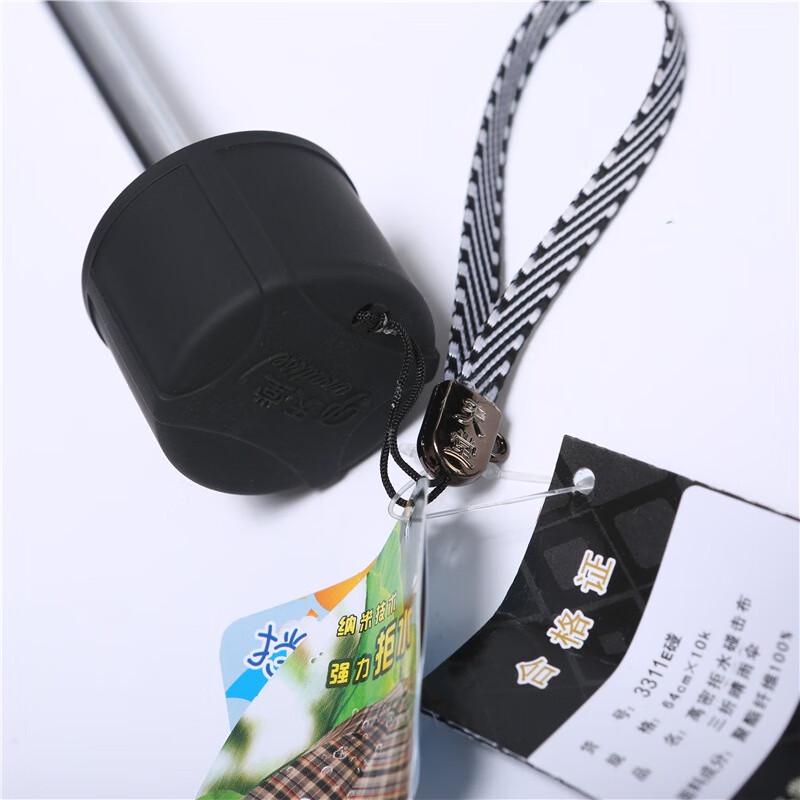 Увеличенный усиленный трехскладной зонт Paradise Umbrella от солнца/дождя, деловой