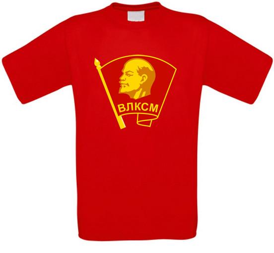 Komsomol Lenin CCCP Soviet Soviet USSR T-Shirt All Sizes
