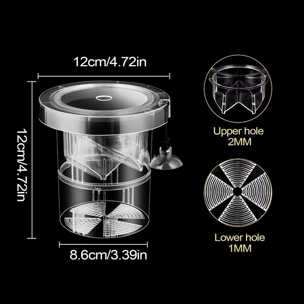 Transparent Aquarium Breeder Box Shrimp Guppy Fish Tank Incubator for Aquarium Hatchery Accessory