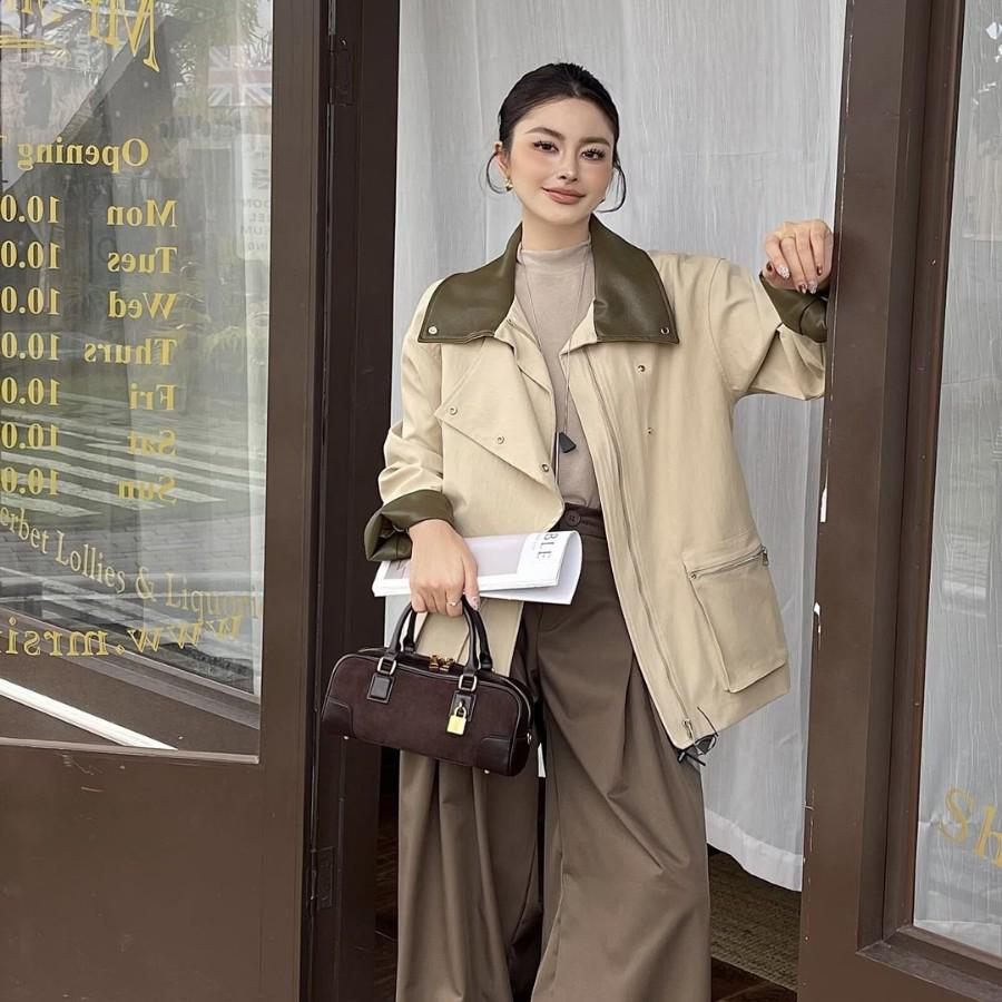 Женская клетчатая сумка высокого класса Осень/Зима 2025: Стильная сумка-тоут Багет на плечо и через плечо