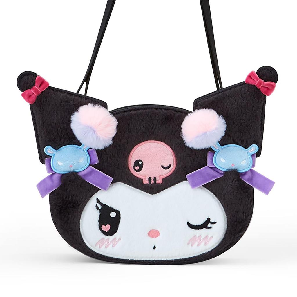Сумка через плечо Kyun Kuromi 375586 [Sanrio] В форме лица (Роми Комната)