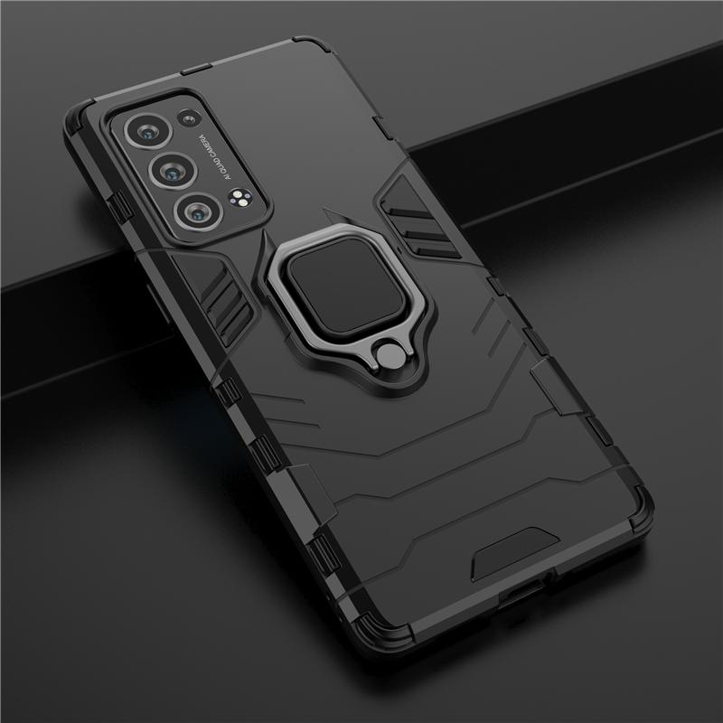 Чехол для OPPO Reno 6 Pro Plus Защитный чехол для OPPO Reno6 Pro Plus Чехол-броня с кольцом-держателем для Reno 6 Pro Plus