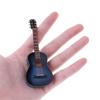 Dolls House Miniature Guitar Desk Decor Guitar Scale Model Acoustic Guitar Toys Guitar Ornaments