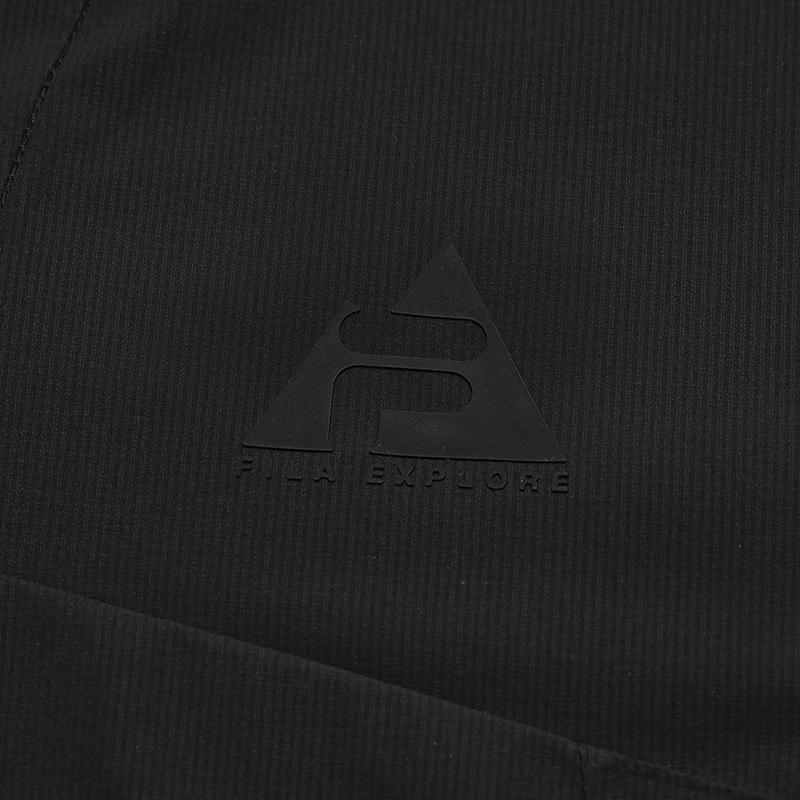 Fila Исследуйте Классическую Минималистичную Повседневную Спортивную Уличную Куртку Мужская Куртка Глубокий Черный A11M627708FBK