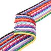 5 мм Цветной полиэфирный шнур: Прочный, износостойкий для DIY и креативных подвесок для брелоков