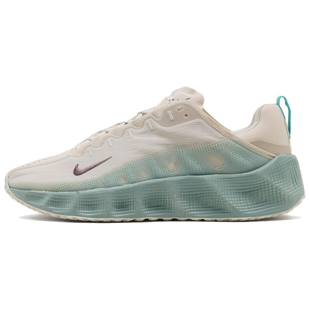 Nike Ава Ровер Устойчивые к истиранию Низкие кроссовки с подошвой ReactX Повседневные Городские Для бега Мужские Бежево-голубые DX4215-100