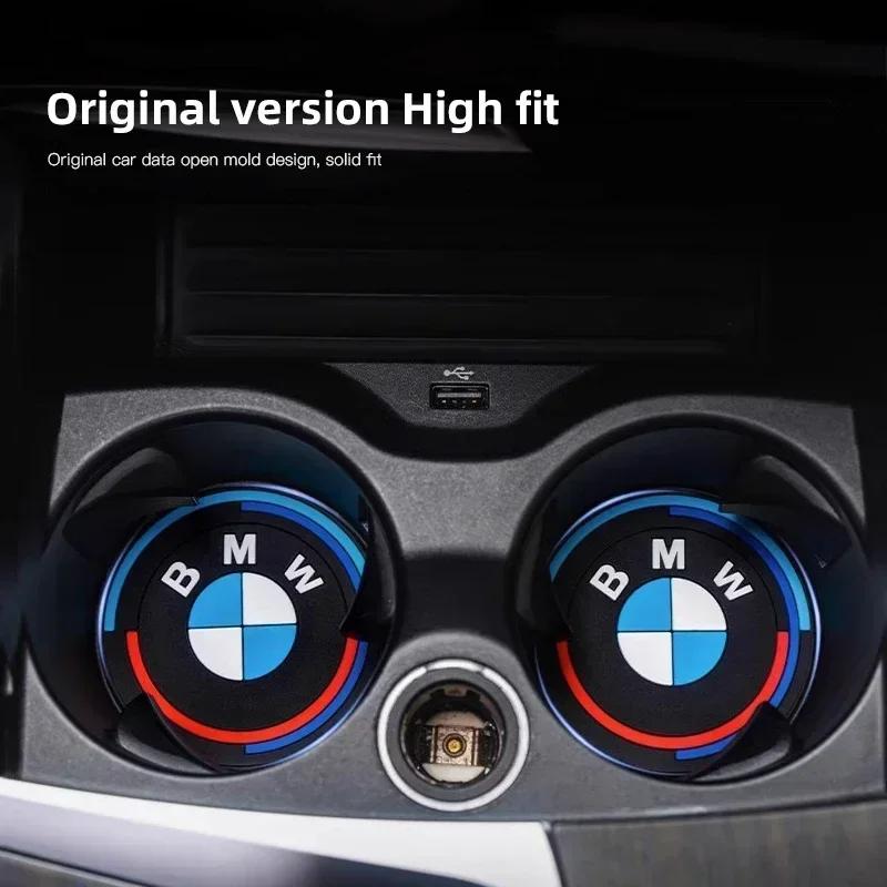E60 E93 2025 Новый Для BMW M X3 X5 X6 2 шт. Резиновая Подставка под Стакан в Автомобиль Буфер Противошумный Коврик Подушка Для BMW F15 G05 F16 G06 F25 G01 G08 F