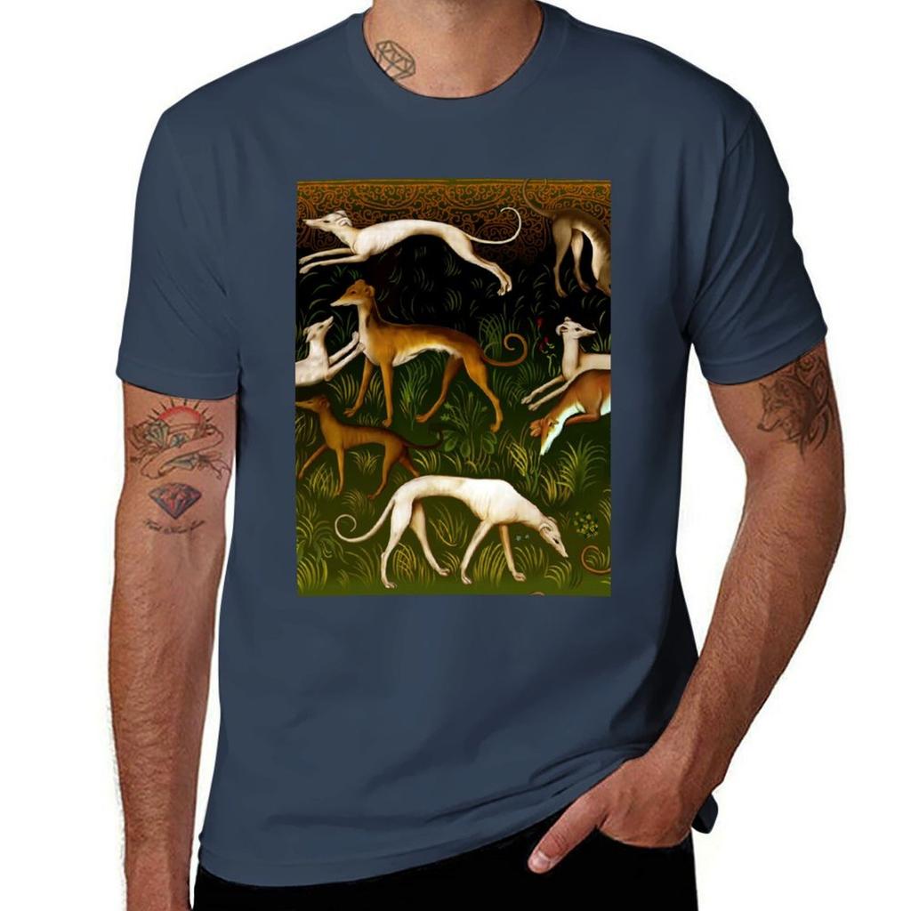 Greyhounds Tshirt Plus Size Summer Short Sleeve Tshirt