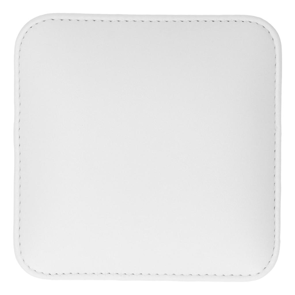 Nail Tech Elbow Rest PU Leather Soft Comfortable Elastic Nail Art Elbow Rest Pad for Salon White