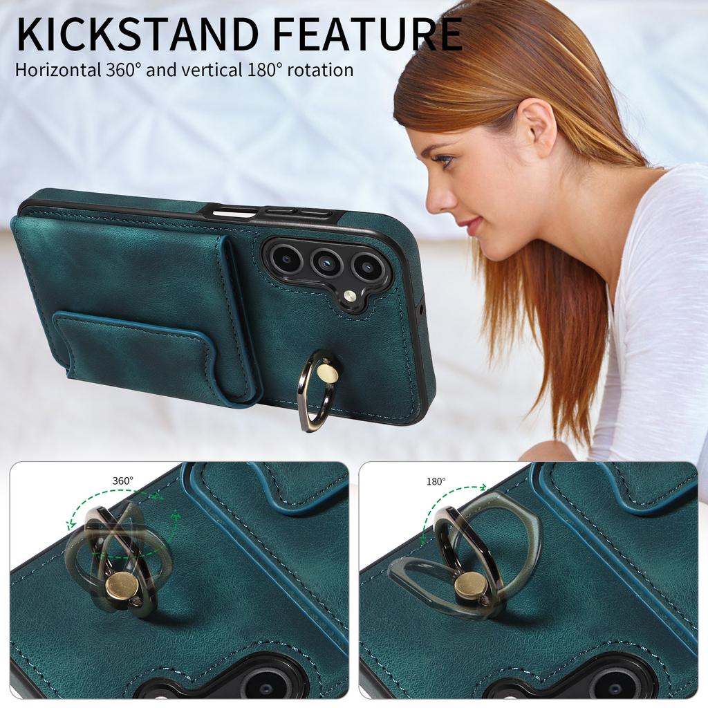 Для Samsung Galaxy A15 (4G),Samsung Galaxy A15 5G Кольцо Кронштейн Держатель Карты Слоты Крышка Чехол Для Телефона