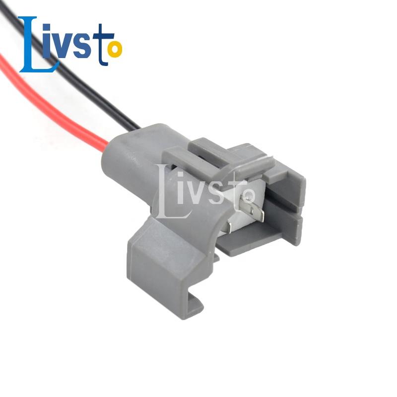 2 Pin Grey Waterproof Automotive Wire Harness Connector Pure Copper Conductor 600V Rated Rubber for Car Electronic DJ7022A-3-11