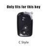 WRSP5 Genuine Leather Car Remote Key Case Fob Cover For Lexus CT200H GX400 GX460 IS250 IS300C RX270 ES240 ES350 LS460 GS300 450h 460h