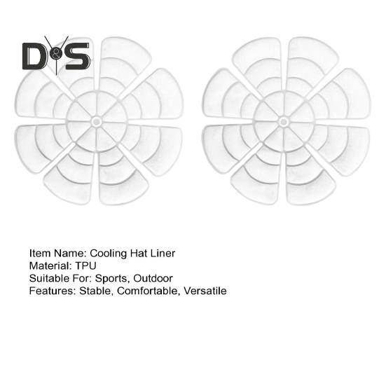 1/2 шт., подкладка для шапки со льдом, вставка для каски, охлаждающая подкладка для шлема без пота, охлаждающий коврик для езды на открытом воздухе для занятий спортом