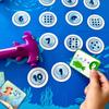 Learning Resources Hammerhead Shark Number Hunt Calculation Game, Math Game, Addition and Subtraction, 95658, Authentic