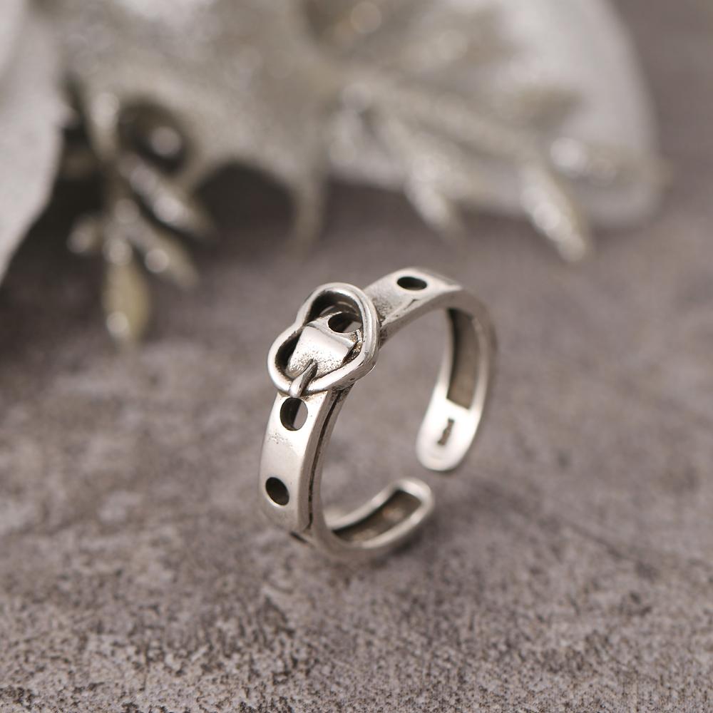 Любовь Ремень Пряжка Роскошные Дамы Кольцо Пара Обручальное Вечерние Ювелирные Изделия