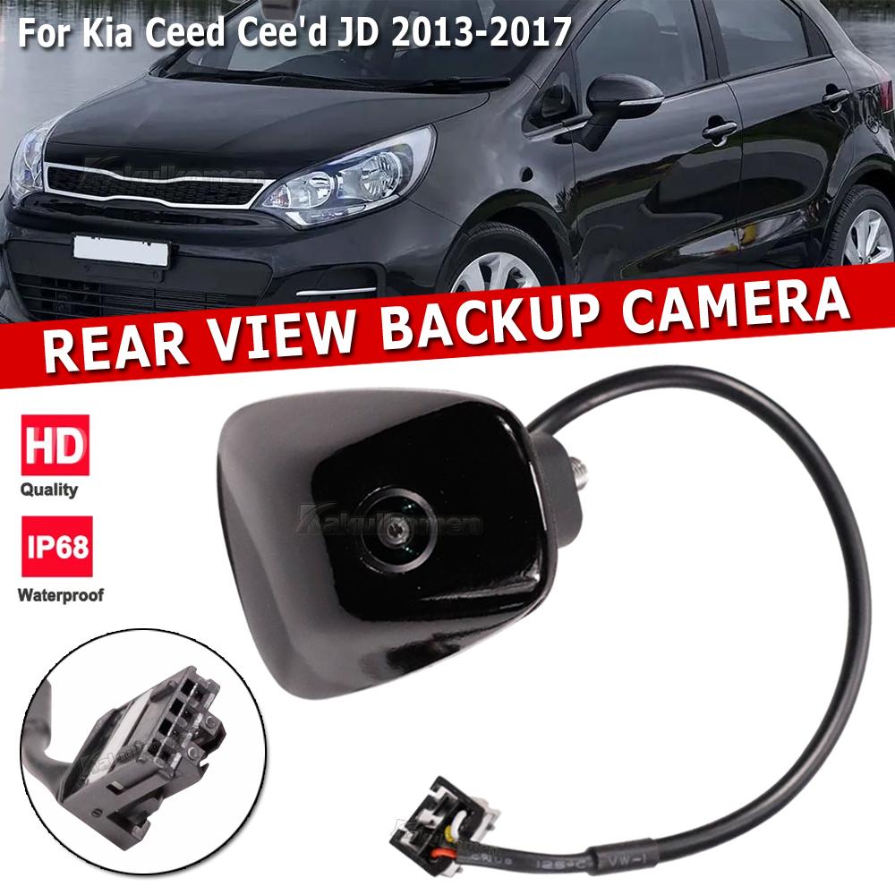 Для Kia Ceed Cee'd JD 2017 2016 2015 2014-13 Хэтчбек Камера заднего вида Камера заднего хода Камера помощи при парковке 95760A2520