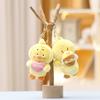 Funny Annoying Duck Keychain Cute Cartoon Girl Backpack Hanging Plush Dolls