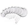 1PCS Stainless Steel Fine Mesh Food Strainer Sifter For Baking With Handle Flour Sieve Sifter Juice Soy Milk Baking Kitchen Tool