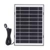 Waterproof Solar Panel High-efficiency 8w Solar Panel for Arlo Pro Cameras Ip65 Waterproof Single Silicon Security Camera Solar