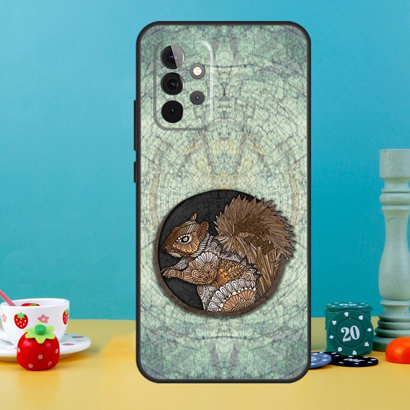 Squirrel Cute Animals Case For Samsung Galaxy A05 A36 A56 A26 A16 A53 A33 A13 A12 A32 A52 A55 A35 A15 A54 A34 A14
