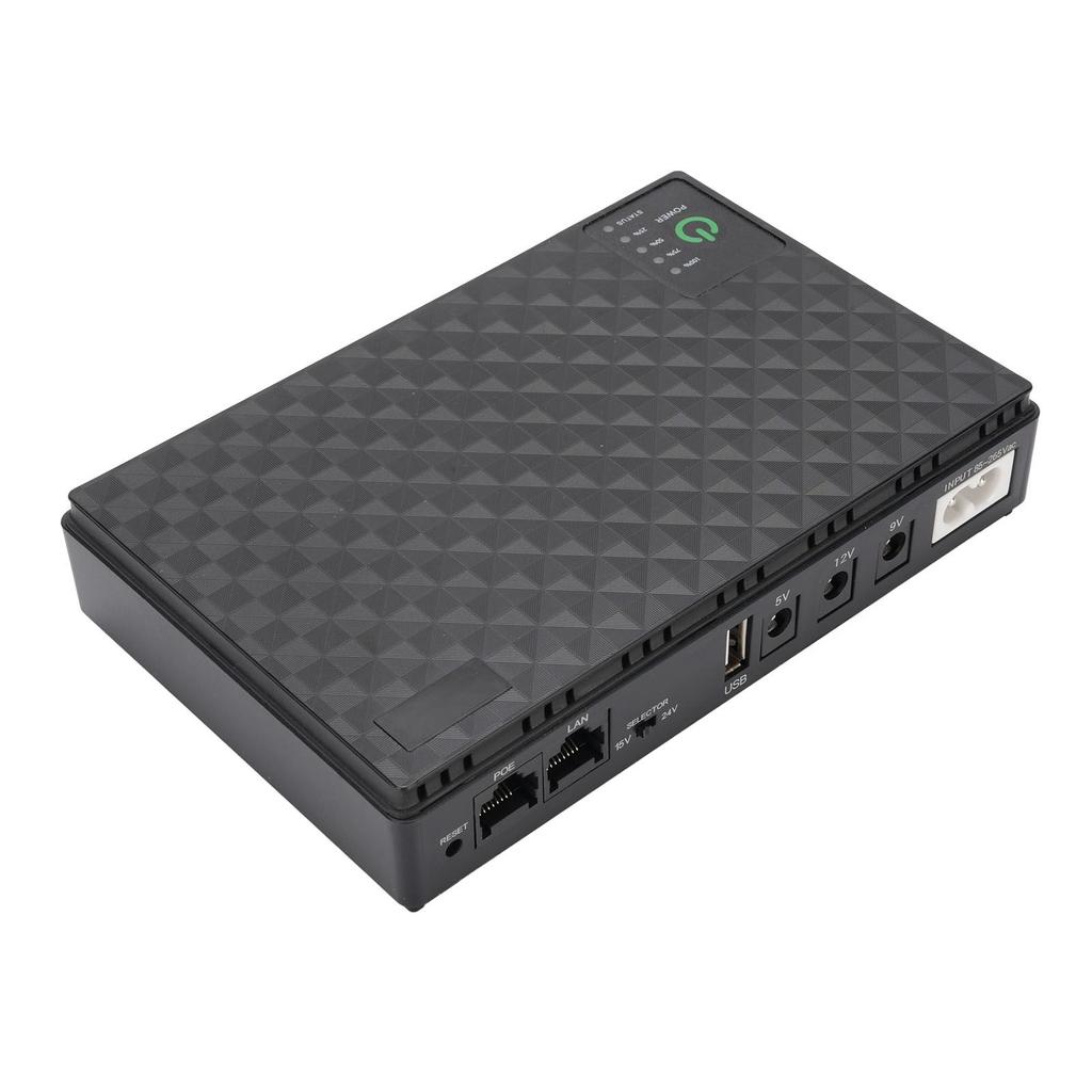 ИБП с аккумулятором 10400 мАч USB 5 В DC 5 В 9 В 12 В POE 15 В 24 В Максимальная мощность 18 Вт Резервный источник питания