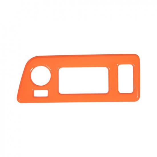 For Corvette C7 2014- Convertible Headlight Switch Button Trim Frame Orange
