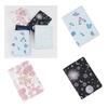 Travel Passport Cover Case Printed Document Organizer Waterproof Leather Ticket Storage Holder Protector for Women Men