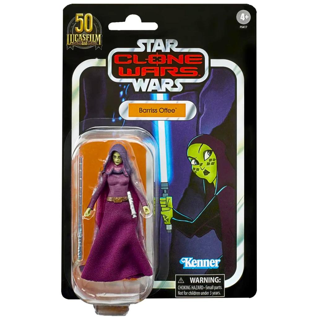 Star Wars Vintage Collection 3.75 Inch Basic Figure VC214 "Clone Wars" Barriss Offee  STAR WARS CLONE WARS 2022 THE VINTAGE COLLECTION 3.75inch Basic