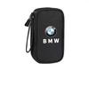 KSMH6 Car Sticker Multi Compartment Portable Car Keychain Storage Bag Thick Oxford Cloth Zipper Closure Key Organizer For BMW E46 F20